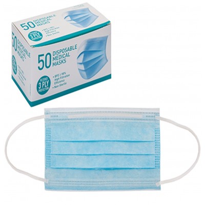 Surgical Pack of 50 Masks Type IIR